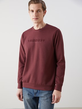 Sweatshirt AÇIK BORDO