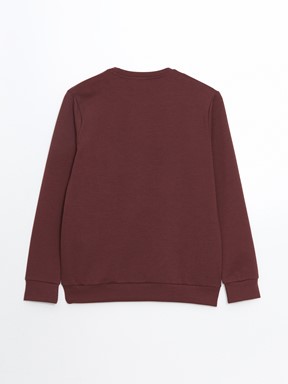 Sweatshirt AÇIK BORDO