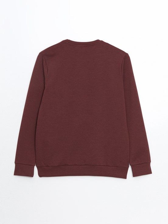 Sweatshirt AÇIK BORDO