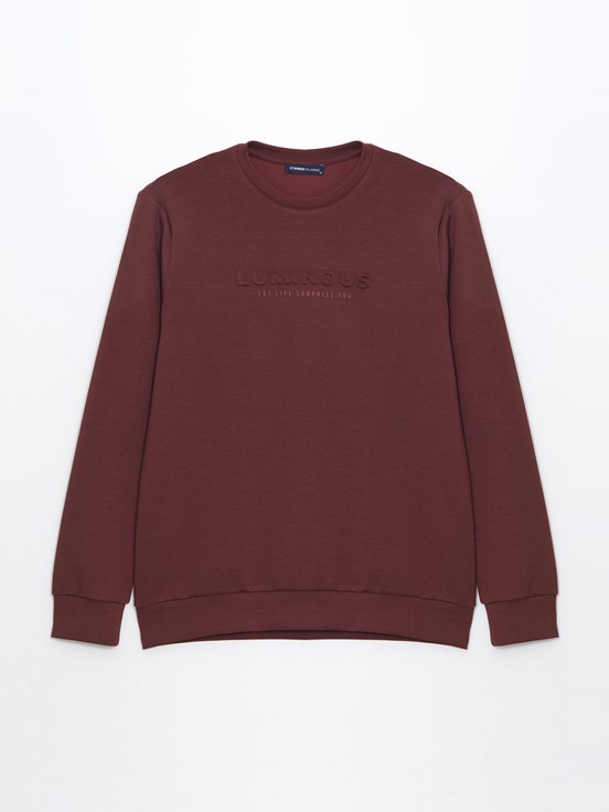 Sweatshirt AÇIK BORDO