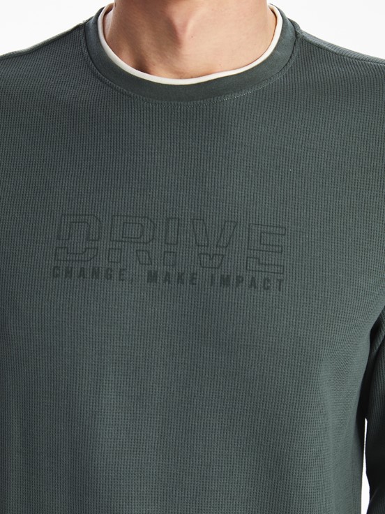 Sweatshirt KOYU YEŞİL