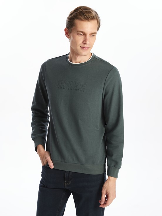 Sweatshirt KOYU YEŞİL