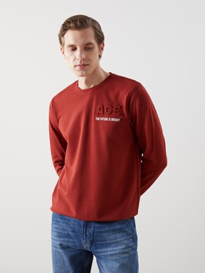 Sweatshirt KİREMİT