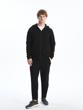 Fermuarlı Sweatshirt YENİ SİYAH