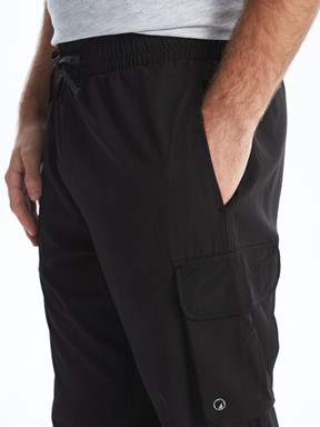 Slim Fit Erkek Jogger Eşofman Altı YENİ SİYAH