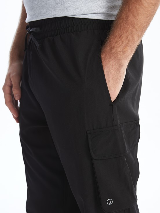 Slim Fit Erkek Jogger Eşofman Altı YENİ SİYAH