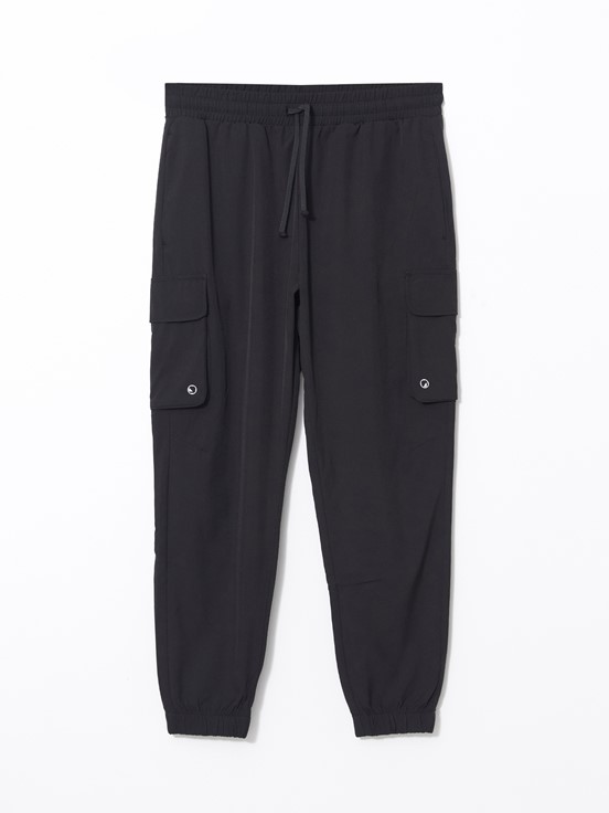 Slim Fit Erkek Jogger Eşofman Altı YENİ SİYAH