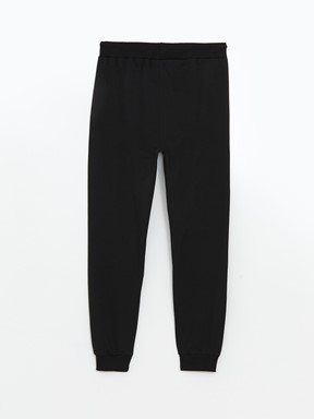 Standart Kalıp Erkek Jogger Eşofman Altı YENİ SİYAH