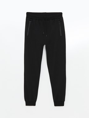 Standart Kalıp Erkek Jogger Eşofman Altı YENİ SİYAH