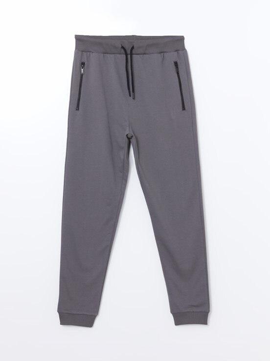 Standart Kalıp Erkek Jogger Eşofman Altı KOYU GRİ