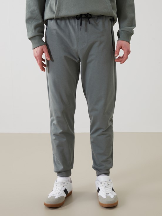 Standart Kalıp Erkek Jogger Eşofman Altı AÇIK HAKİ