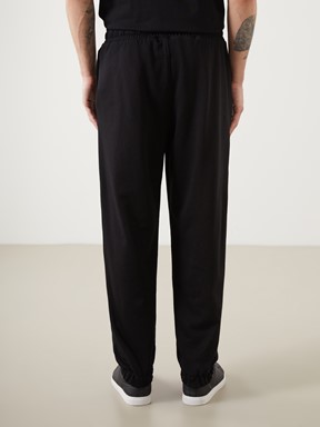 LCW BASIC Rahat Kalıp Erkek Jogger Eşofman Altı YENİ SİYAH