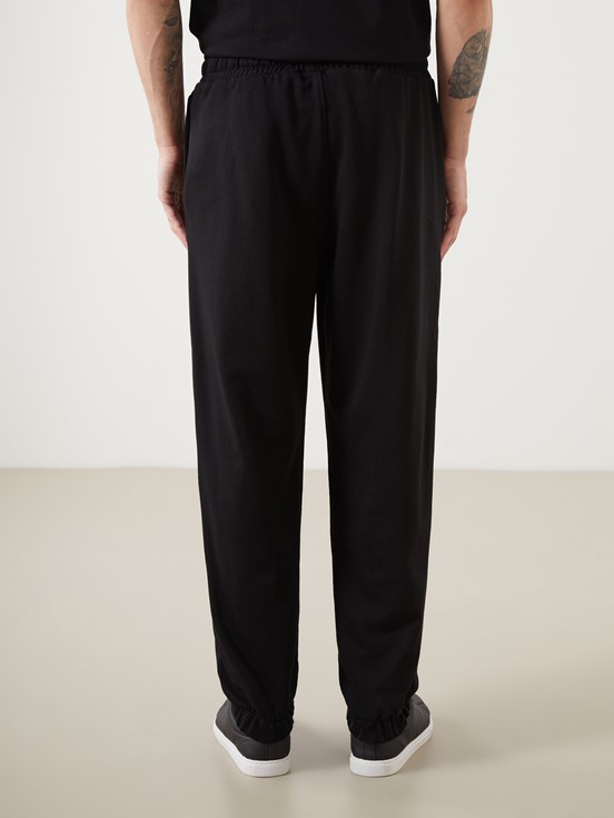 LCW BASIC Rahat Kalıp Erkek Jogger Eşofman Altı YENİ SİYAH