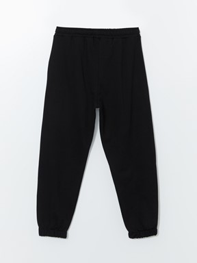 LCW BASIC Rahat Kalıp Erkek Jogger Eşofman Altı YENİ SİYAH