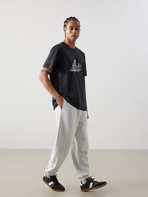 LCW BASIC Rahat Kalıp Erkek Jogger Eşofman Altı YENİ SİYAH