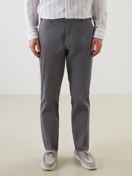 Chino Pantolon KOYU GRİ