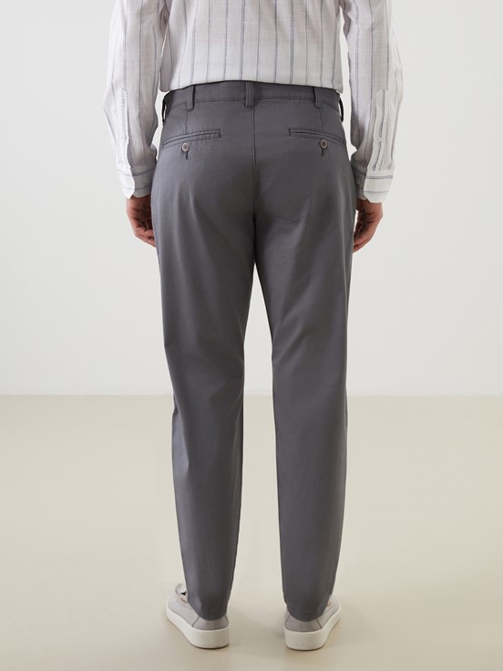 Chino Pantolon KOYU GRİ