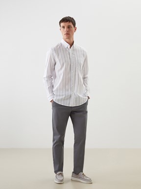 Chino Pantolon KOYU GRİ