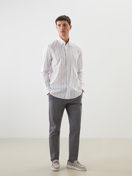 Chino Pantolon KOYU GRİ