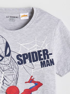 Şortlu Pijama Takımı AÇIK GRİ MELANJ