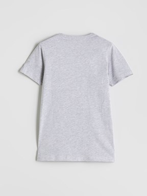 Şortlu Pijama Takımı AÇIK GRİ MELANJ
