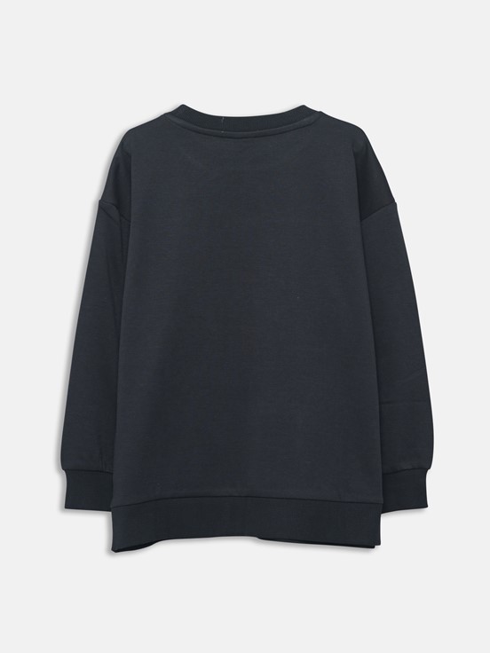 Sweatshirt GRİ MELANJ