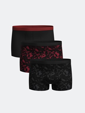 Boxer KIRMIZI BASKILI