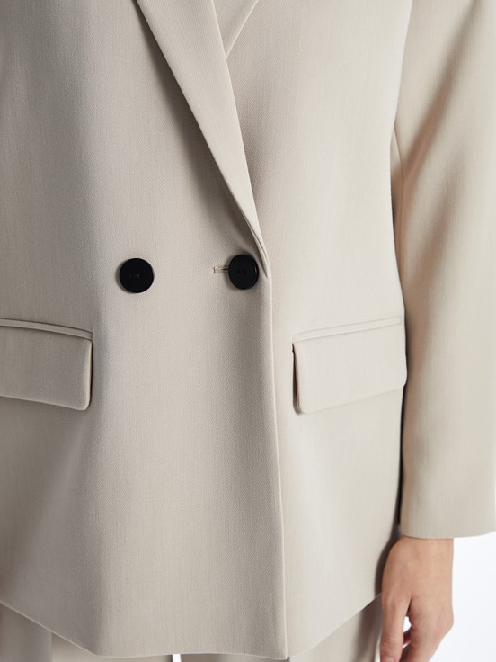 Blazer Ceket BEJ