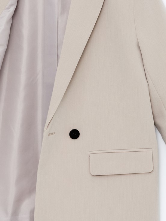 Blazer Ceket BEJ