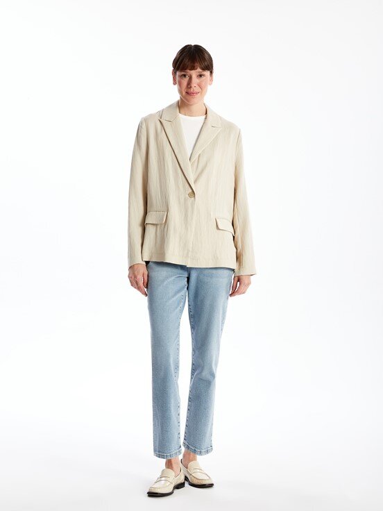 Blazer Ceket BEJ