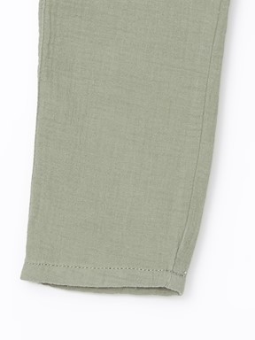 Basic Erkek Çocuk Kargo Pantolon MAT YEŞİL