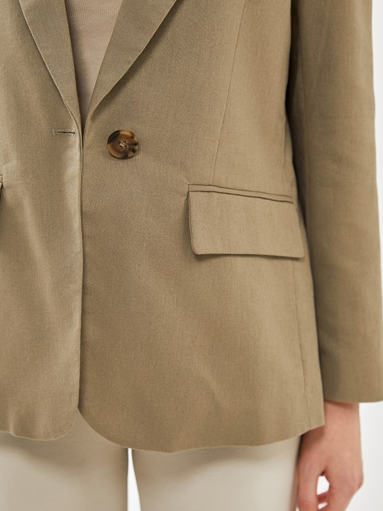 Blazer Ceket HAKİ