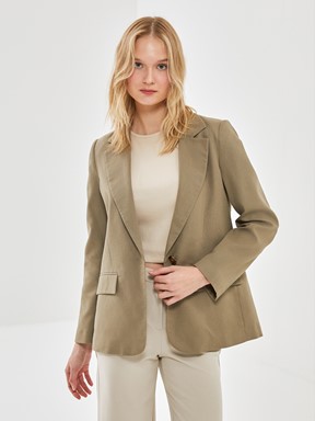 Blazer Ceket HAKİ