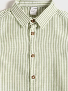 Gömlek AÇIK YEŞİL ÇİZGİLİ