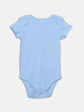 Çıtçıtlı Body PASTEL MAVİ
