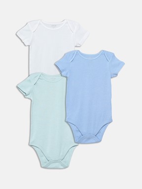 Çıtçıtlı Body PASTEL MAVİ