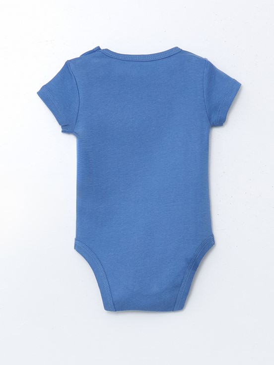 Çıtçıtlı Body MAT MAVİ
