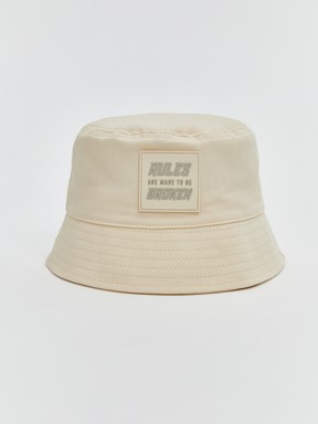 Bucket Şapka KREM RENGİ