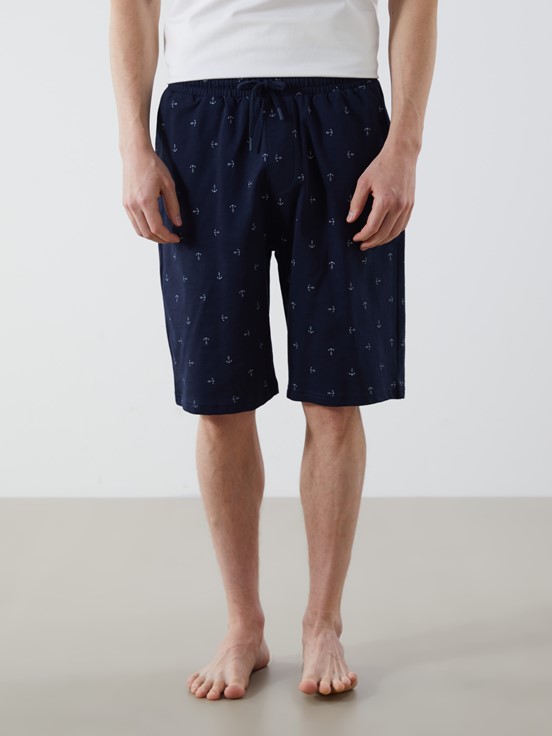 Pijama Alt LACİVERT BASKILI