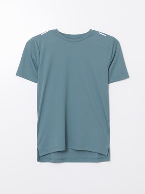 Bisiklet Yaka Erkek Spor Tişört YENİ SİYAH