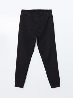 Slim Fit Erkek Jogger Eşofman Altı YENİ SİYAH