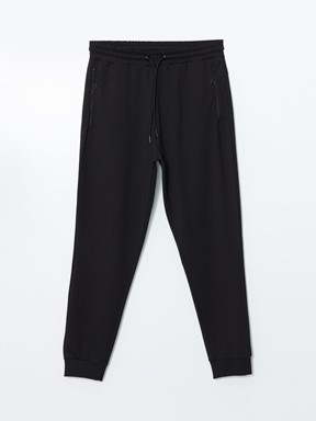 Slim Fit Erkek Jogger Eşofman Altı YENİ SİYAH