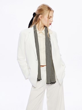 Blazer Ceket BUXE BEYAZI