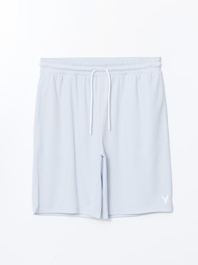 Slim Fit Erkek Spor Şort AÇIK LACİVERT
