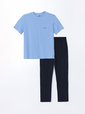 Pijama Takım LACİVERT
