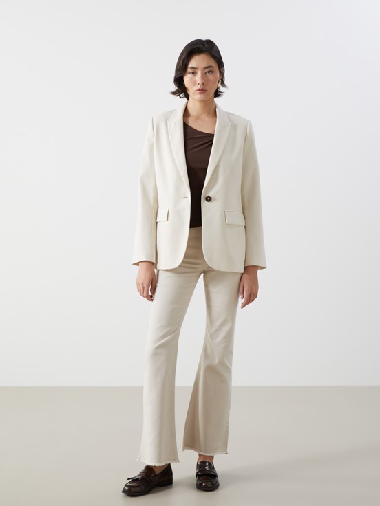 Blazer Ceket AÇIK BEJ