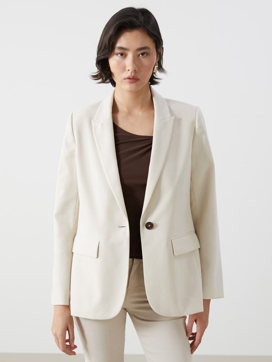 Blazer Ceket AÇIK BEJ