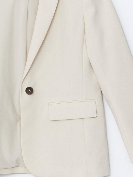 Blazer Ceket AÇIK BEJ