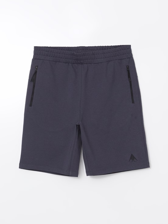 Slim Fit Erkek Spor Şort ANTRASİT