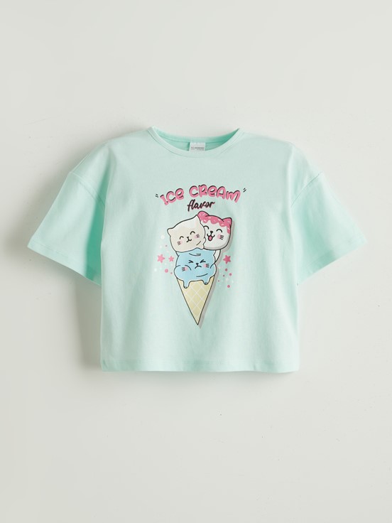Şortlu Pijama Takımı PASTEL MAVİ